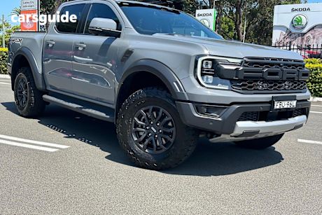 Grey 2023 Ford Ranger Double Cab Pick Up Raptor 3.0 (4X4)