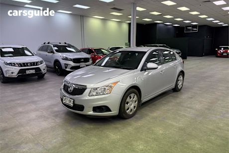 Silver 2012 Holden Cruze Hatchback Cd