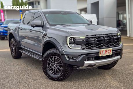 Grey 2023 Ford Ranger Double Cab Pick Up Raptor 3.0 (4X4)