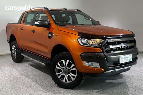 Orange 2016 Ford Ranger Dual Cab Pick-up Wildtrak 3.2 (4X4)