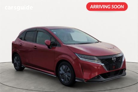 Red 2021 Nissan Note Hatch E-POWER X