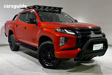 Orange 2022 Mitsubishi Triton Double Cab Pick Up Gsr (4X4)