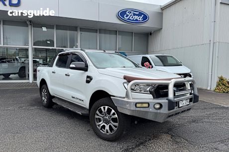 White 2016 Ford Ranger Dual Cab Pick-up Wildtrak 3.2 (4X4)