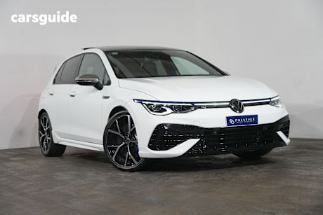 White 2022 Volkswagen Golf Hatchback R 4Motion