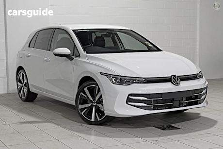 White 2025 Volkswagen Golf Hatchback Style