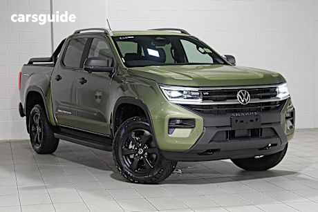 Green 2025 Volkswagen Amarok Dual Cab Utility Panamericana Tdi600 4Motion