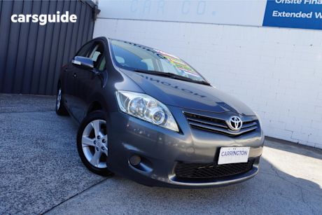 Grey 2010 Toyota Corolla Hatchback Conquest