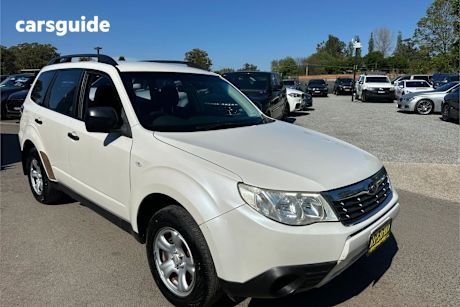 White 2009 Subaru Forester Wagon X