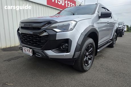 Silver 2023 Isuzu D-MAX Crew Cab Utility X-Terrain (4X4)