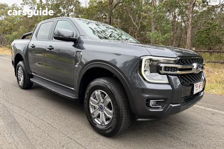 Grey 2022 Ford Ranger Double Cab Pick Up Xlt 2.0 Hi-Rider (4X2)