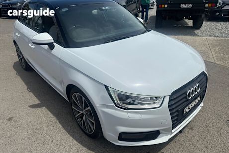 White 2016 Audi A1 Hatchback Sportback 1.4 Tfsi Sport