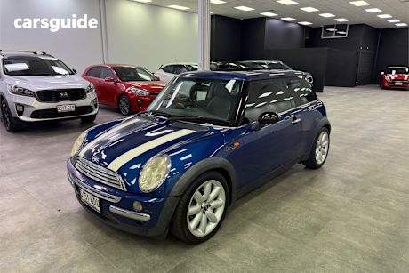 Blue 2003 Mini Hatch Hatch COOPER F