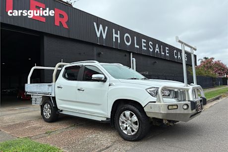 White 2019 LDV T60 Double Cab Utility Luxe (4X4)