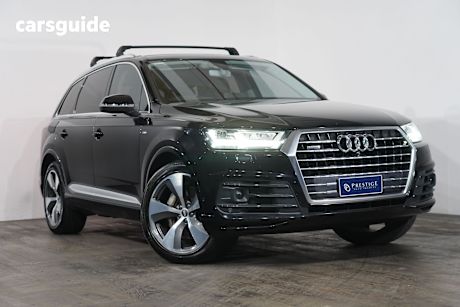 Black 2015 Audi Q7 Wagon 3.0 Tdi Quattro
