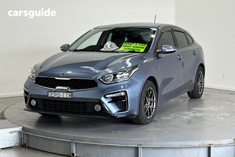 Blue 2020 Kia Cerato Sedan S