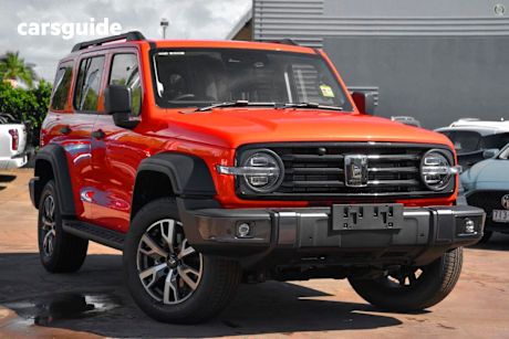 Orange 2025 GWM Tank 300 Wagon Ultra Diesel