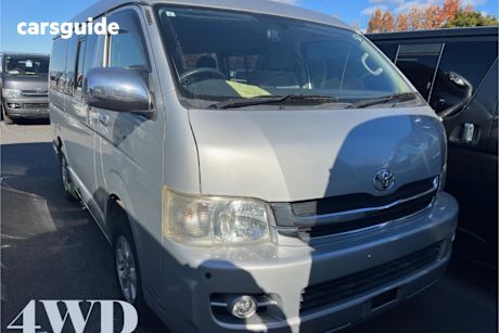 White 2007 Toyota HiAce Commercial 4WD SUPER GL