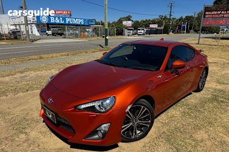Orange 2014 Toyota 86 Coupe Gts