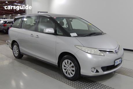 Silver 2009 Toyota Tarago Wagon Gli