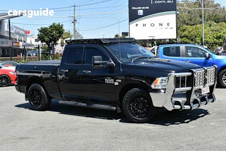 Black 2019 RAM 1500 Coach Express (4X4) W/Ramboxes