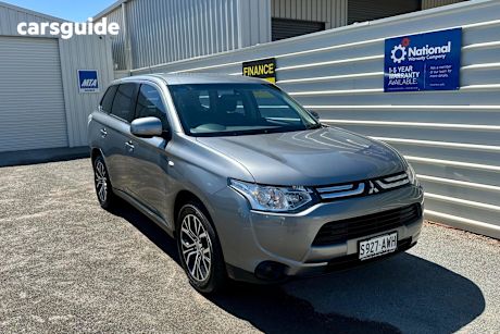 Grey 2012 Mitsubishi Outlander Wagon Ls (4X2)