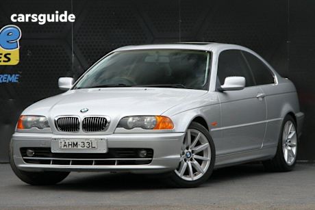 Silver 1999 BMW 323CI Coupe