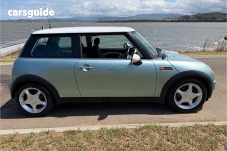 Green 2002 Mini Cooper Hatchback