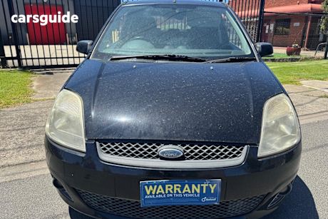 Black 2006 Ford Fiesta Hatchback Lx