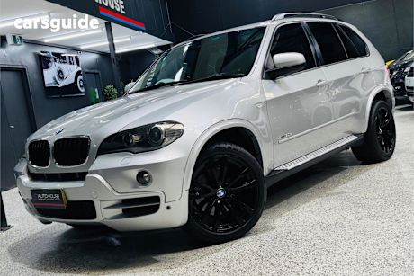 Silver 2010 BMW X5 Wagon Xdrive 30D