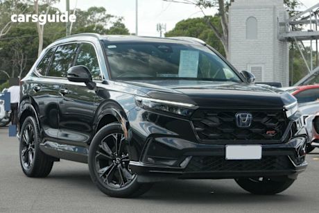 Black 2023 Honda CR-V Wagon E:Hev Rs (2Wd) 5 Seats