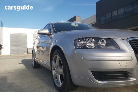 Silver 2006 Audi A3 Hatchback Sportback 1.6 Attraction