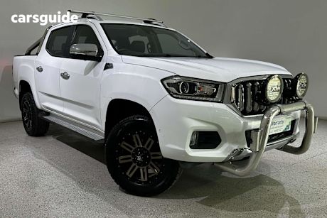 White 2018 LDV T60 Double Cab Utility Luxe (4X4)