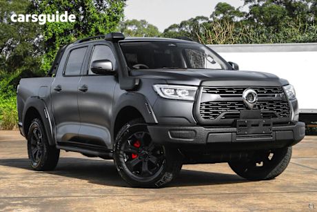 Grey 2025 GWM Cannon Dual Cab Utility Xsr (4X4)