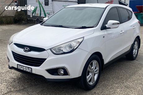 White 2013 Hyundai IX35 Wagon Se (Awd)