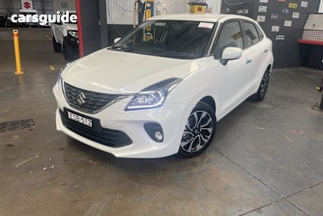 White 2022 Suzuki Baleno Hatchback Glx