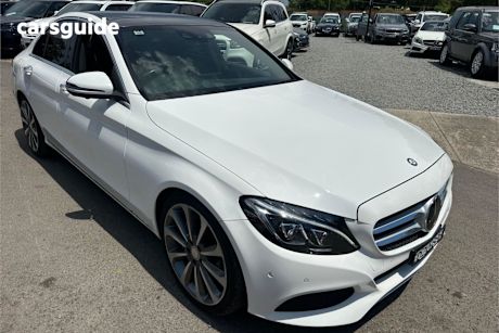 White 2016 Mercedes-Benz C250 Sedan