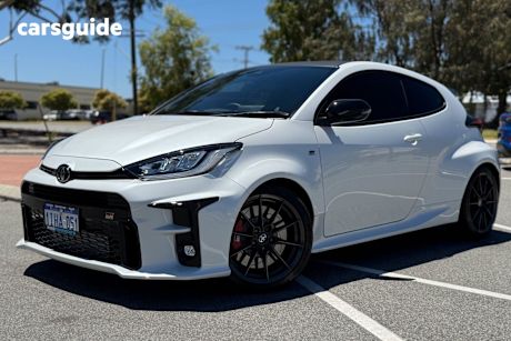 White 2024 Toyota GR Yaris Hatchback Rallye