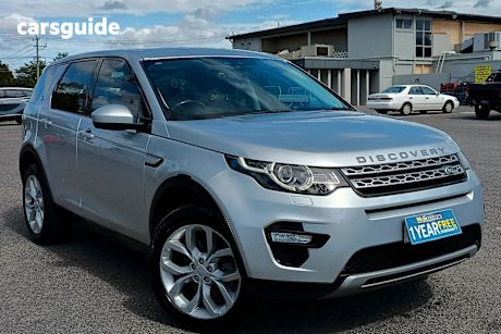 Silver 2017 Land Rover Discovery Sport Wagon Td4 (110Kw) Hse 5 Seat