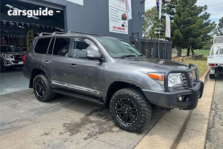 Grey 2013 Toyota Landcruiser Wagon Sahara (4X4)