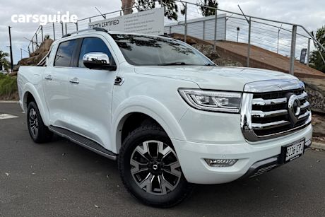 White 2022 GWM UTE Dual Cab Utility Cannon Vanta (4X4)