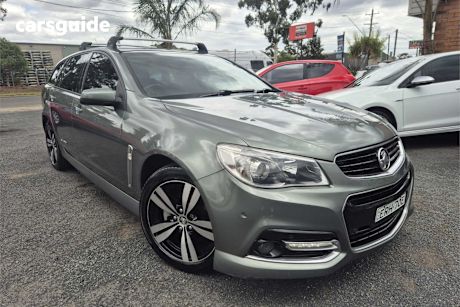 Grey 2014 Holden Commodore Sportswagon Sv6 Storm