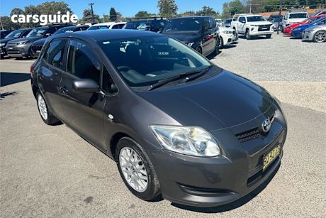 Grey 2009 Toyota Corolla Hatchback Ascent