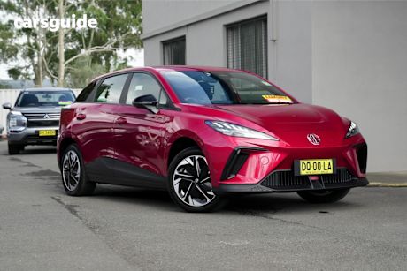 Red 2023 MG MG4 Hatchback Excite 64