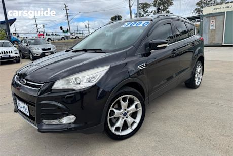 Black 2014 Ford Kuga Wagon Titanium (Awd)