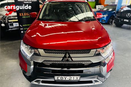 Red 2019 Mitsubishi Outlander Wagon Ls 7 Seat (2Wd)