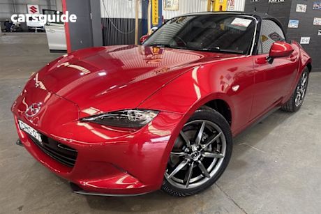 Red 2016 Mazda MX-5 Roadster Gt