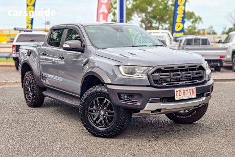 Grey 2019 Ford Ranger Double Cab Pick Up Raptor 2.0 (4X4)