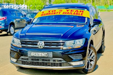 Black 2016 Volkswagen Tiguan Wagon 132 Tsi Comfortline