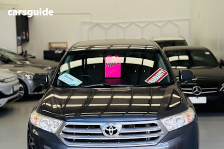 Grey 2013 Toyota Kluger Wagon Kx-R (Fwd) 5 Seat