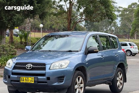 Blue 2009 Toyota RAV4 Wagon Cv (4X4)